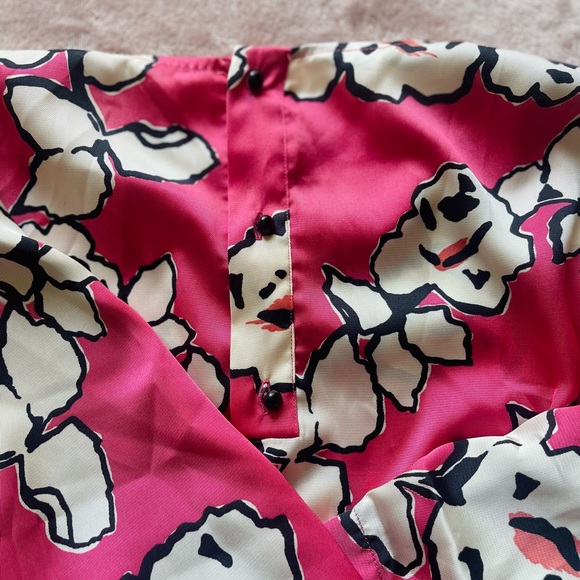 Zara Basic Fuchsia Pink Blouse - Picture 4 of 11